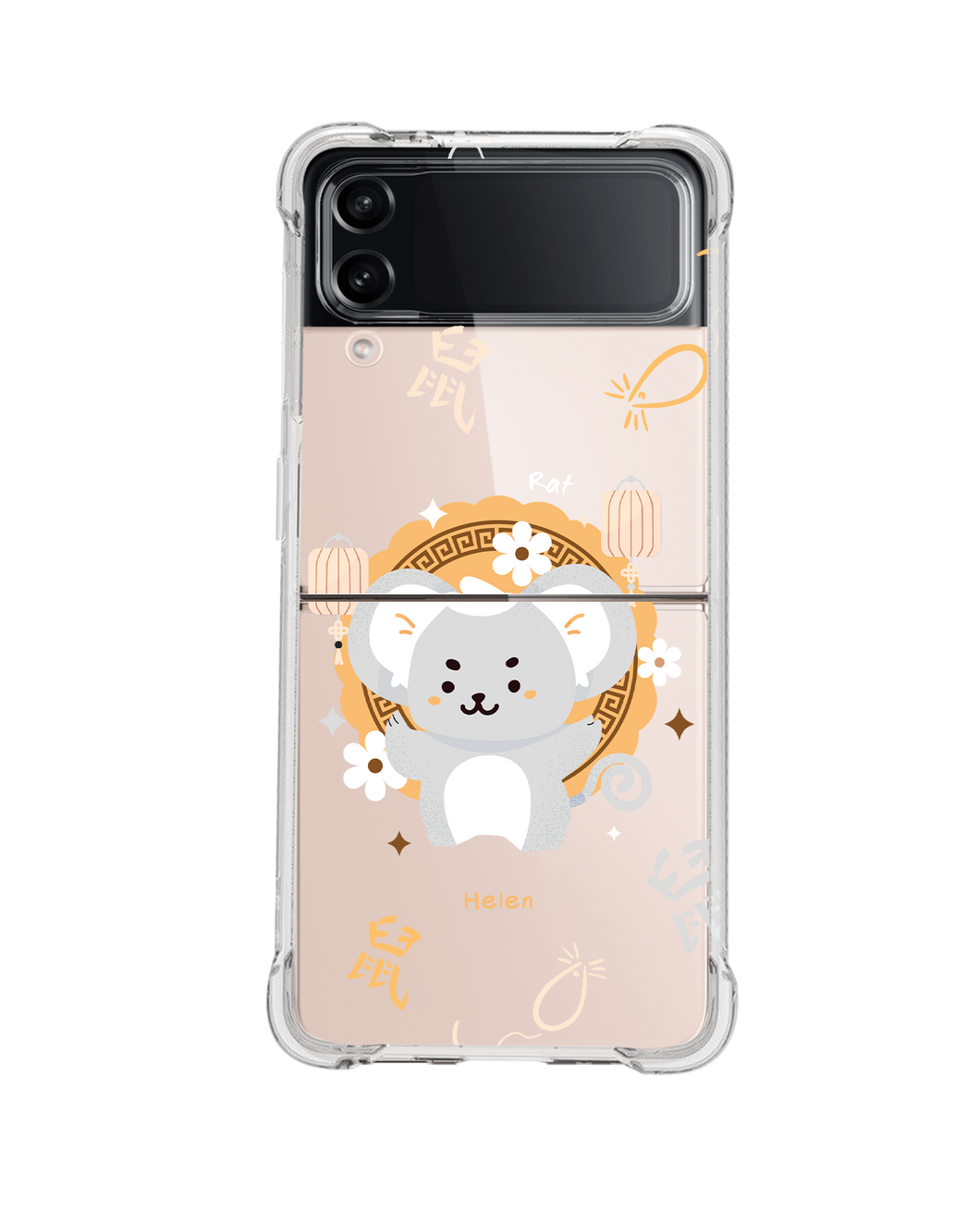 Android Flip / Fold Case - Rat (Chinese Zodiac / Shio)