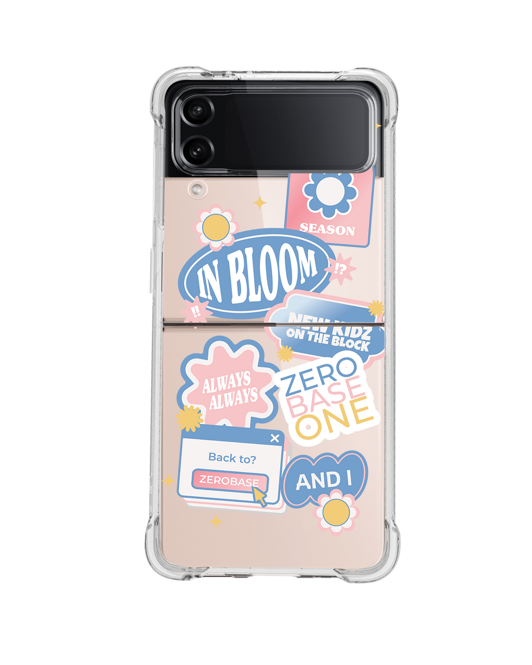 Android Flip / Fold Case - Zerobaseone Song Sticker Pack