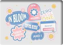 Load image into Gallery viewer, MacBook Snap Case - Zerobaseone Song Sticker Pack
