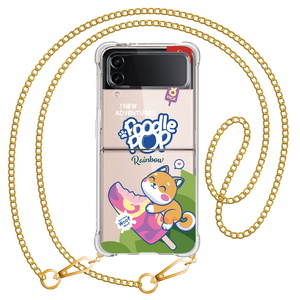 Android Flip / Fold Case - Poodle Pop