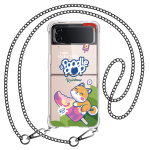 Android Flip / Fold Case - Poodle Pop