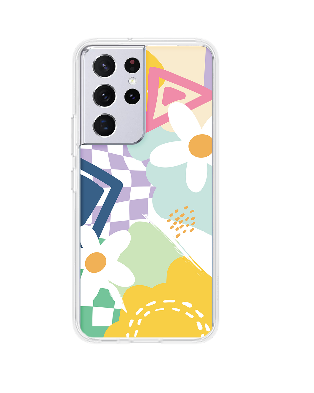 Android Rearguard Hybrid Case - Abstract Flower 2.0