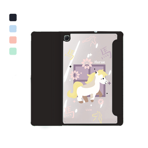 Android Tab Acrylic Flipcover - Horse (Chinese Zodiac / Shio)