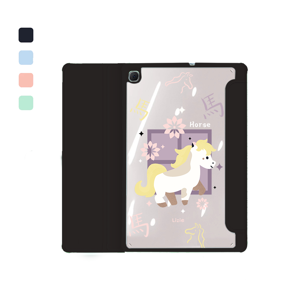 Android Tab Acrylic Flipcover - Horse (Chinese Zodiac / Shio)