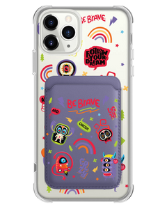 iPhone Magnetic Wallet Case - Baby Monster