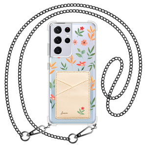 Android Phone Wallet Case - Birth Flowers 3.0