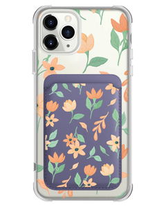 iPhone Magnetic Wallet Case - Birth Flower