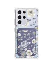 Load image into Gallery viewer, Android Magnetic Wallet Case - Blue Rose
