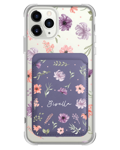 iPhone Magnetic Wallet Case - Botanical Garden 3.0