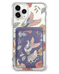 iPhone Magnetic Wallet Case - Bird of Paradise 1.0