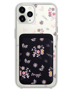 iPhone Magnetic Wallet Case - Cherry Blossom