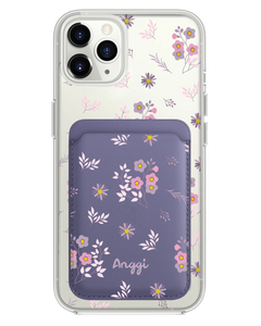 iPhone Magnetic Wallet Case - Cherry Blossom