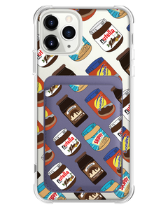 iPhone Magnetic Wallet Case - Choco Spread