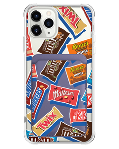 iPhone Magnetic Wallet Case - Choco Sweet