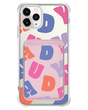 Load image into Gallery viewer, iPhone Magnetic Wallet Case - Chubby Monogram
