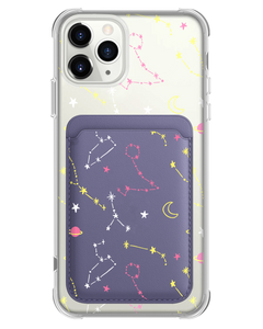 iPhone Magnetic Wallet Case - Constellation Candy