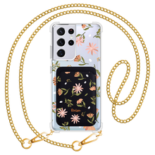 Load image into Gallery viewer, Android Magnetic Wallet Case - Cosmos Flower
