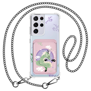 Android Magnetic Wallet Case - Dragon (Chinese Zodiac / Shio)