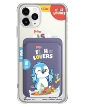 Load image into Gallery viewer, iPhone Magnetic Wallet Case - Fish Lovers
