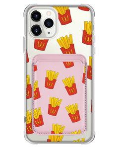 iPhone Magnetic Wallet Case - Fries