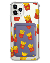 Load image into Gallery viewer, iPhone Magnetic Wallet Case - Fries
