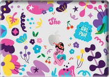 Load image into Gallery viewer, MacBook Snap Case - Girl Power 1.0
