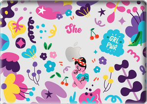 MacBook Snap Case - Girl Power 1.0