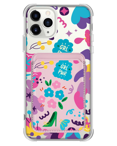 iPhone Magnetic Wallet Case - Girl Power