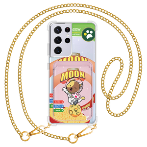 Android Magnetic Wallet Case - Honey Moon