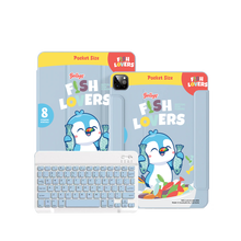 Load image into Gallery viewer, iPad Wireless Keyboard Flipcover - Fish Lovers
