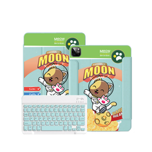 Load image into Gallery viewer, iPad Wireless Keyboard Flipcover - Honey Moon
