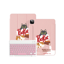 Load image into Gallery viewer, iPad Wireless Keyboard Flipcover - Kidkat
