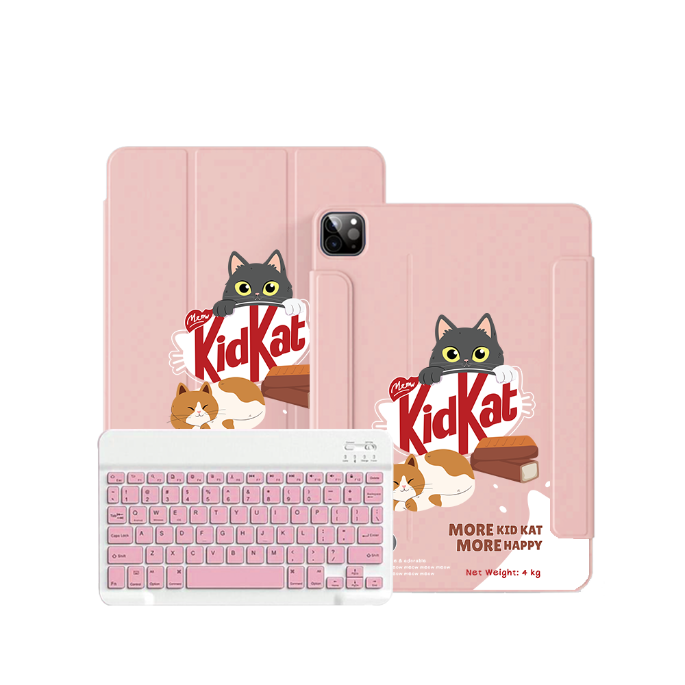 iPad Wireless Keyboard Flipcover - Kidkat