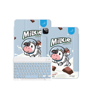 iPad Wireless Keyboard Flipcover - Milkie