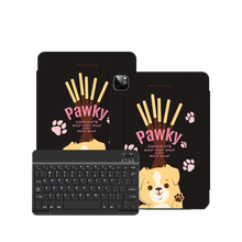 Load image into Gallery viewer, iPad Wireless Keyboard Flipcover - Pawky Dog
