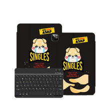Load image into Gallery viewer, iPad Wireless Keyboard Flipcover - Singles
