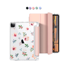 Load image into Gallery viewer, iPad Macaron Flip Cover - Botanical Garden 5.0
