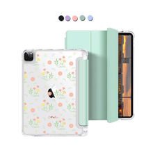 Load image into Gallery viewer, iPad Macaron Flip Cover - Dandelion
