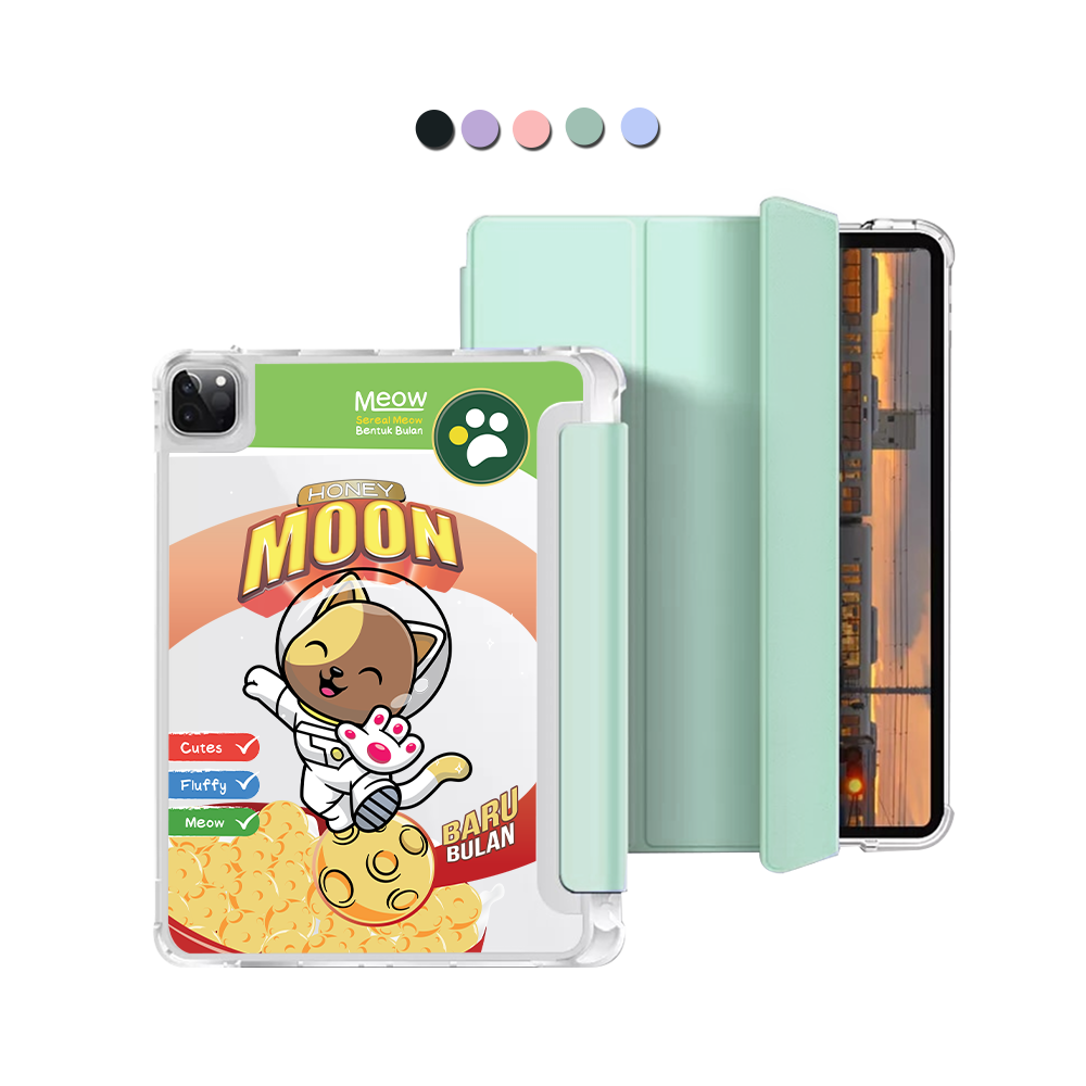 iPad Macaron Flip Cover - Honey Mooon