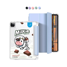 Load image into Gallery viewer, iPad Macaron Flip Cover - Milkie
