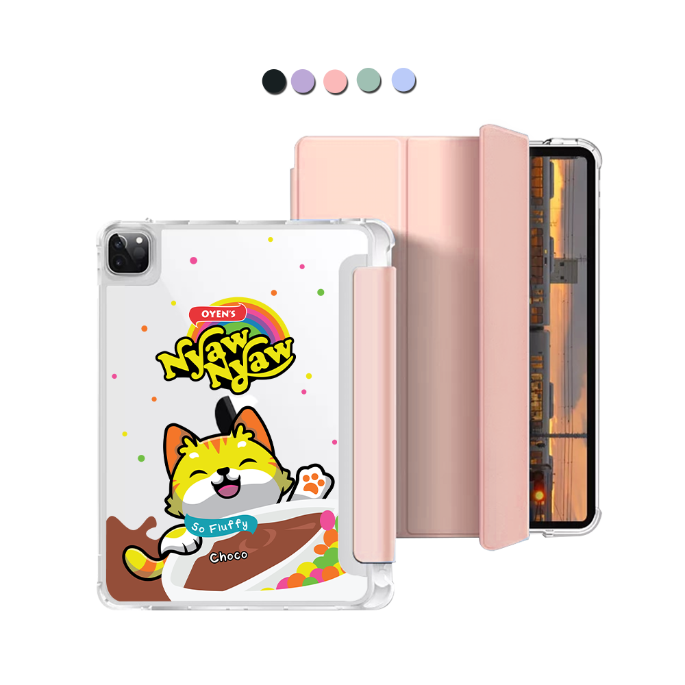 iPad Macaron Flip Cover - Nyaw Nyaw