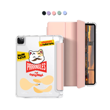 Load image into Gallery viewer, iPad Macaron Flip Cover - Prrrngles
