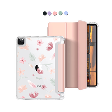 Load image into Gallery viewer, iPad Macaron Flip Cover - Wild Flower
