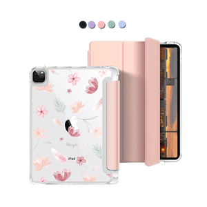 iPad Macaron Flip Cover - Wild Flower