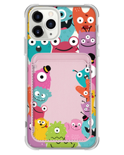 Load image into Gallery viewer, iPhone Magnetic Wallet Case - Little Monster
