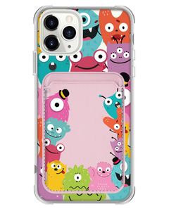 iPhone Magnetic Wallet Case - Little Monster