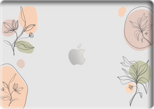 Load image into Gallery viewer, MacBook Snap Case - Sketchy Flowers
