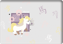 Load image into Gallery viewer, MacBook Snap Case - Horse (Chinese Zodiac / Shio)
