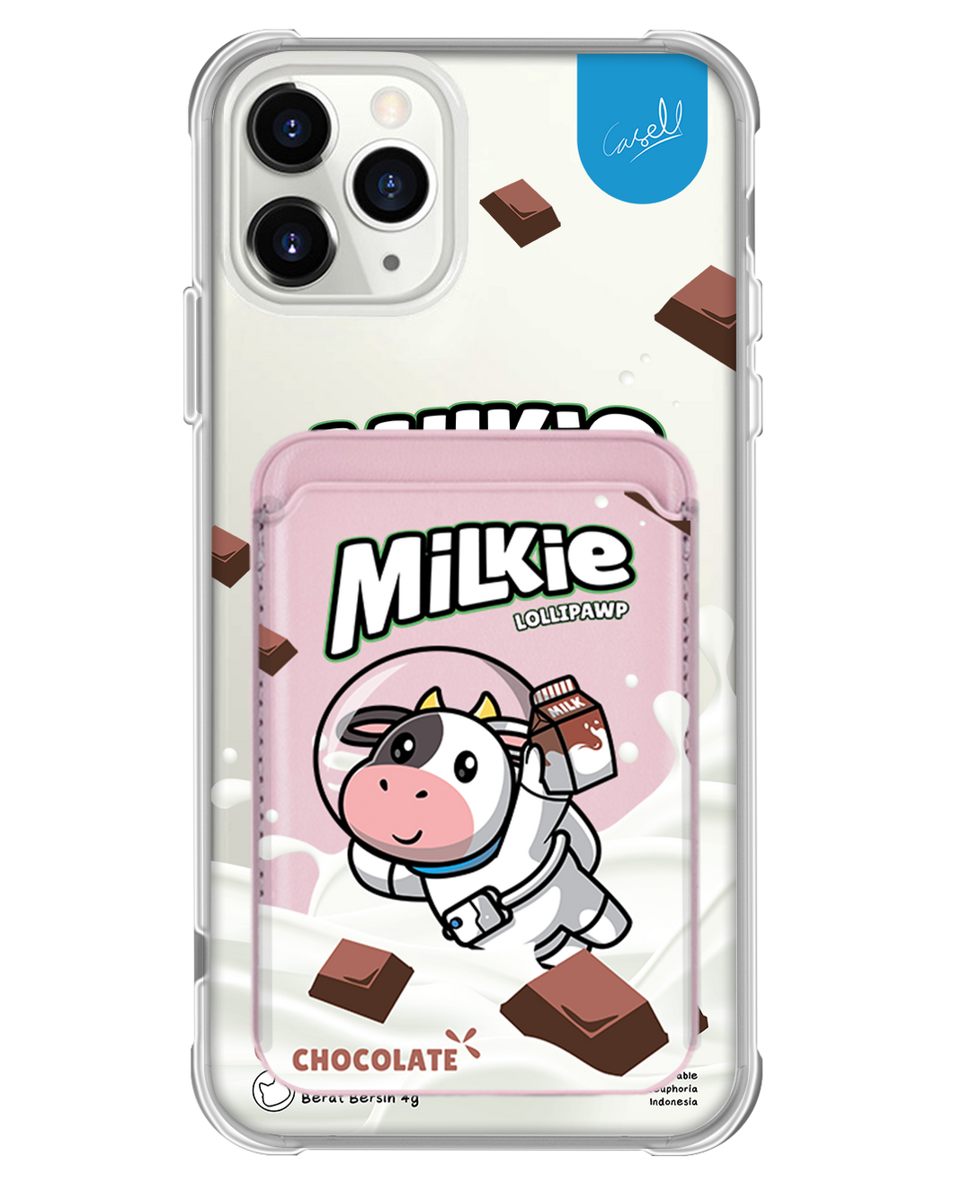 iPhone Magnetic Wallet Case - Milkie