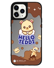 Load image into Gallery viewer, iPhone Mirror Grip Case - Hello Teddy 1.0
